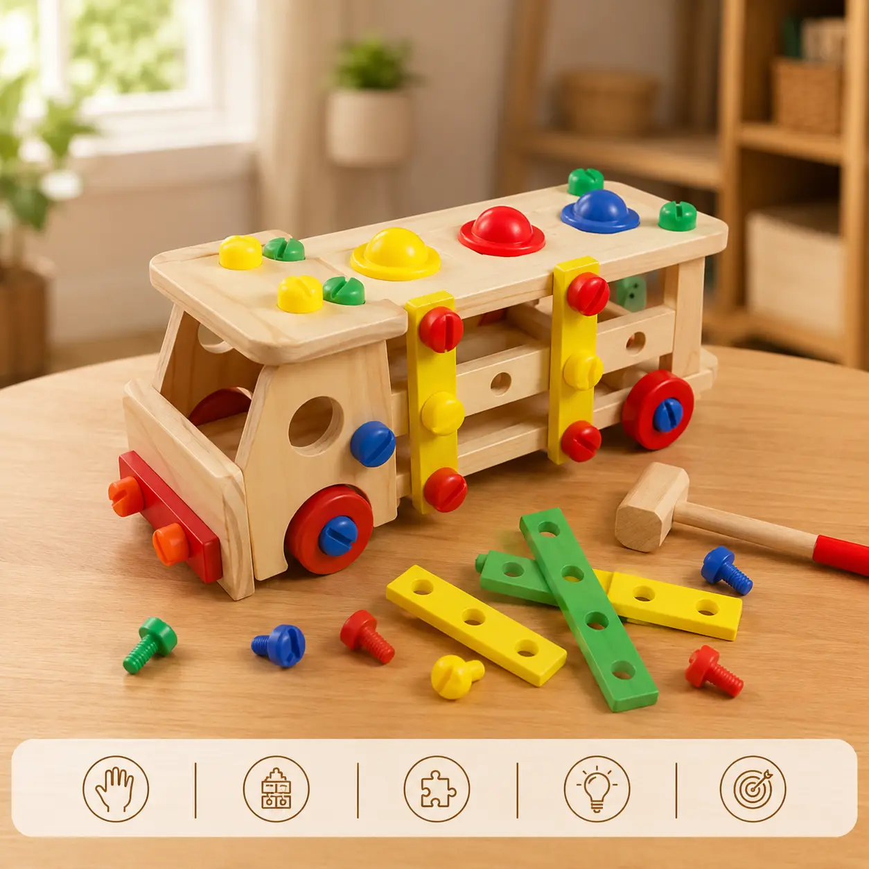 Camión Constructor Montessori - Portada