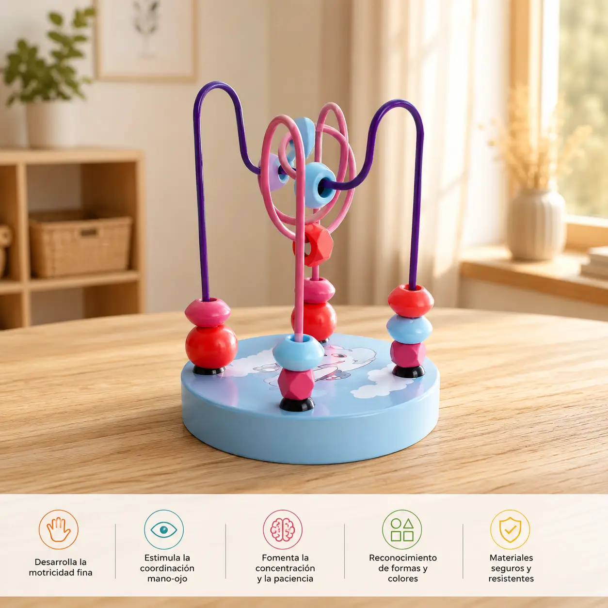 Laberinto de Cuentas Montessori - Portada
