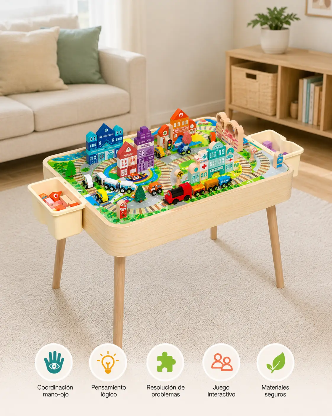 Mesa Montessori Ciudad Creativa