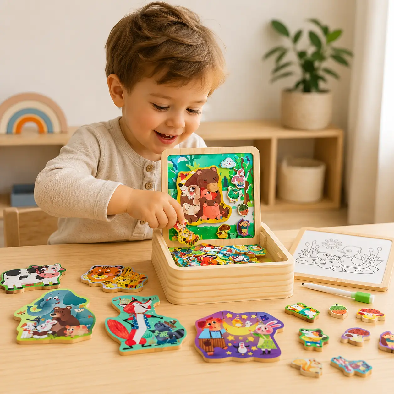 Puzzle Animalitos Montessori - Portada