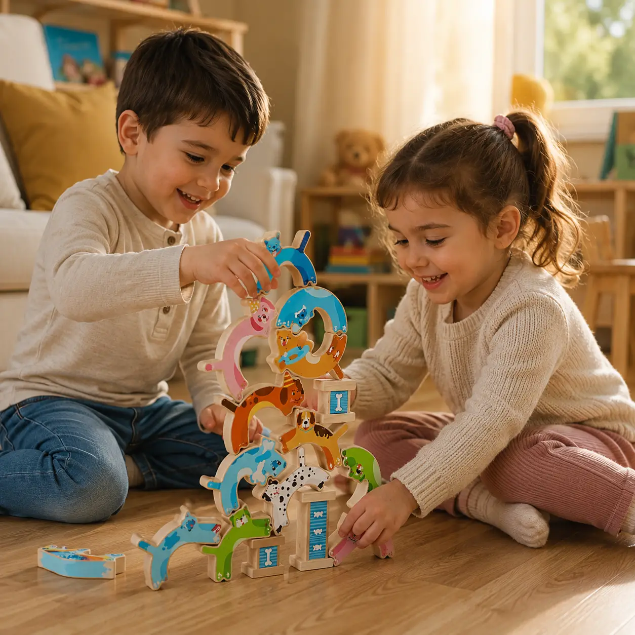 Torre de Perritos Montessori