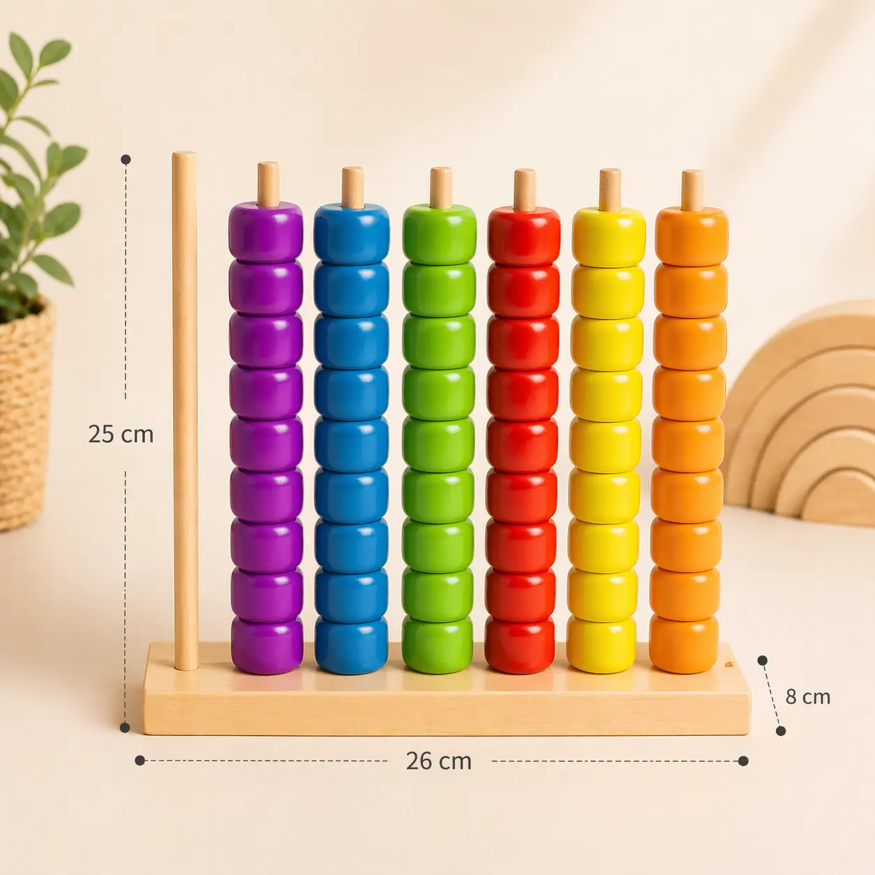Mi Primera Torre de Colores Montessori